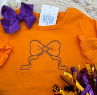 Dainty Gameday Bow