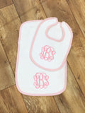 Miller Collection Bib/Burp Set