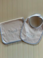 Bib & Burp Set